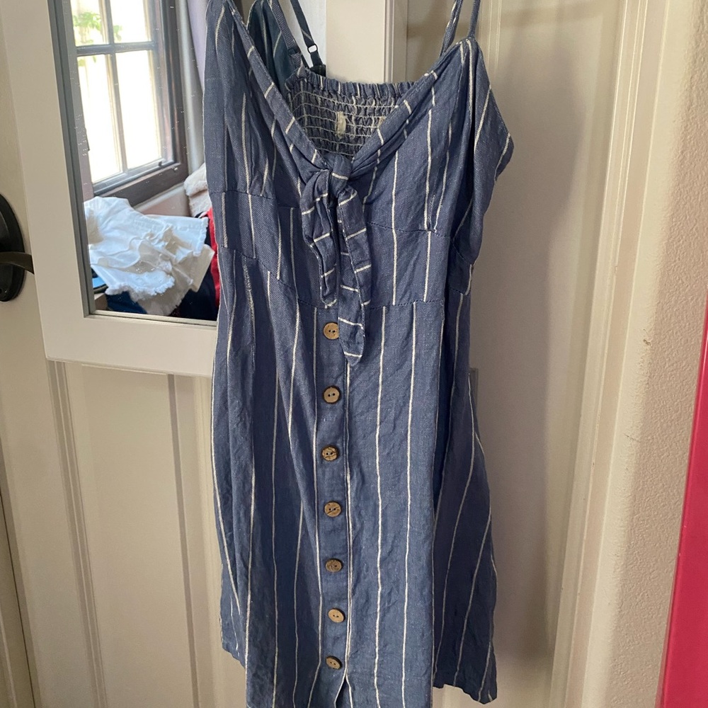Stripped summer dress